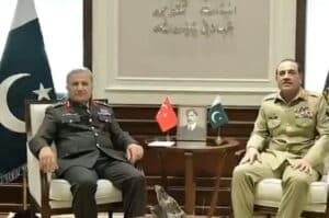 Field Marshal Asim Munir meets Turkish Land Forces Commander, discuss regional security