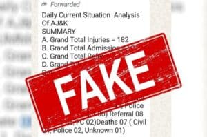 False claims spread about AJK as India-originated WhatsApp messages circulate