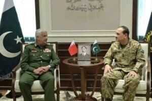 Field Marshal Asim Munir meets Bahrain National Guard Chief to discuss defence cooperation