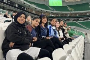 Five young football players from Lyari travel to Qatar for PSG Academy training