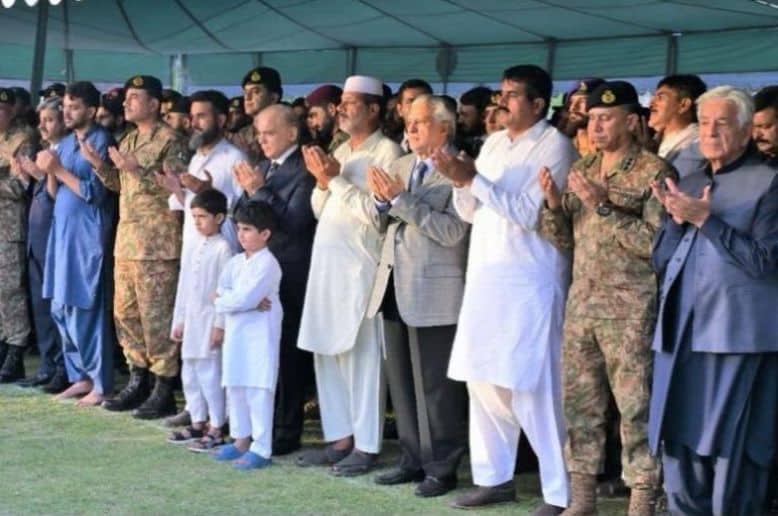 Funeral prayers of Mi-17 helicopter crash martyrs offered at Chaklala Garrison