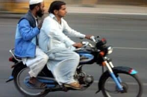 pillion riding banned in Punjab for 9 and 10th Muharram