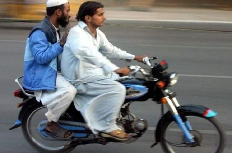 pillion riding banned in Punjab for 9 and 10th Muharram