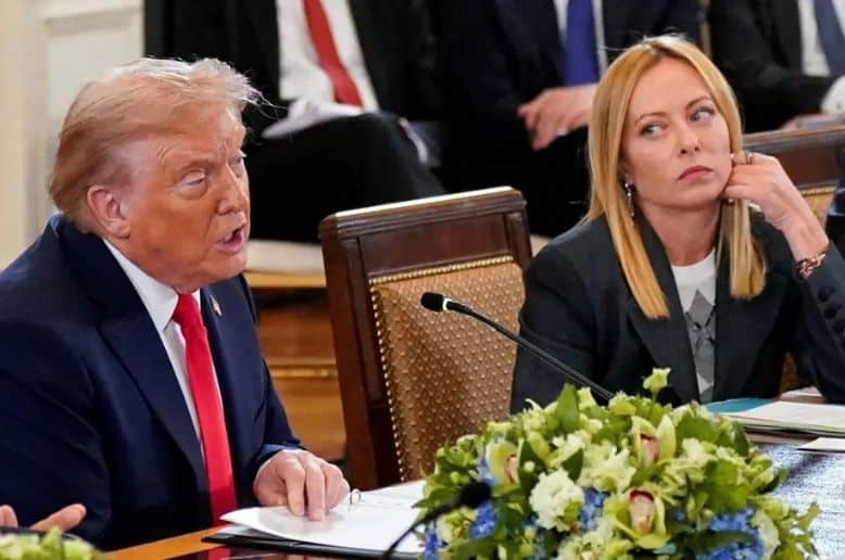 Meloni lashes out at Trump over begging for photograph remarks