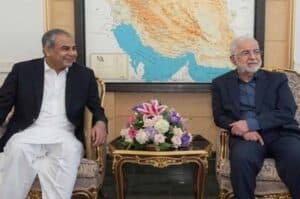 Mohsin Naqvi holds talks with Iranian counterpart on regional developments, bilateral ties