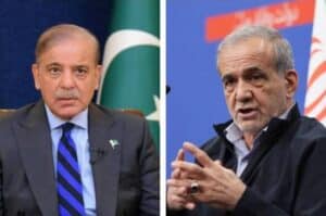 PM Shehbaz, Iranian President hold call, welcome historic peace deal