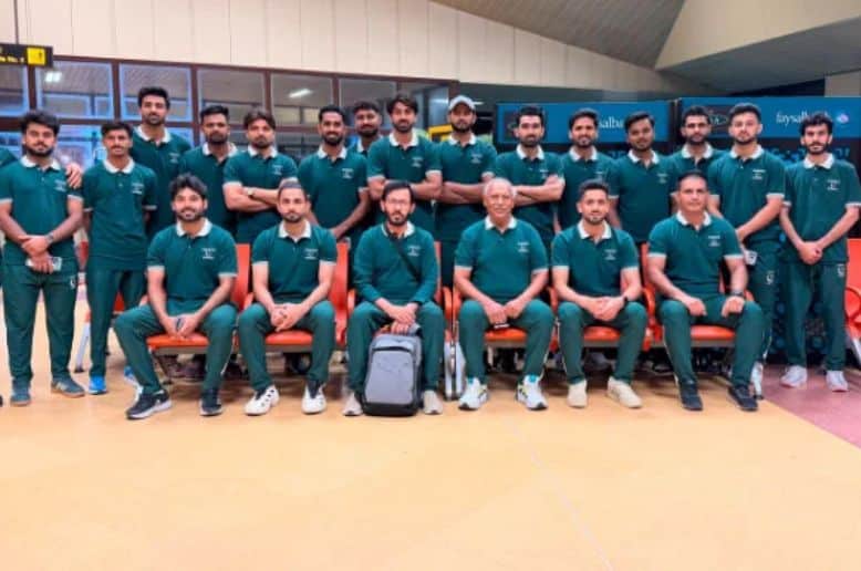 Pakistan Hockey Team lands in Belgium for pro league second leg