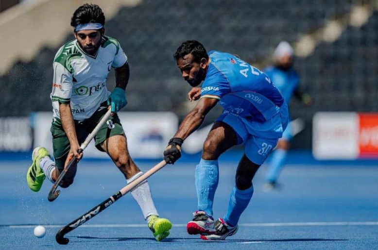 Pakistan suffers 3-4 loss against India in the FIH Pro League in London