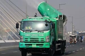 Punjab govt launches anti-smog guns in Faisalabad