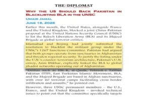 The Diplomat BLA