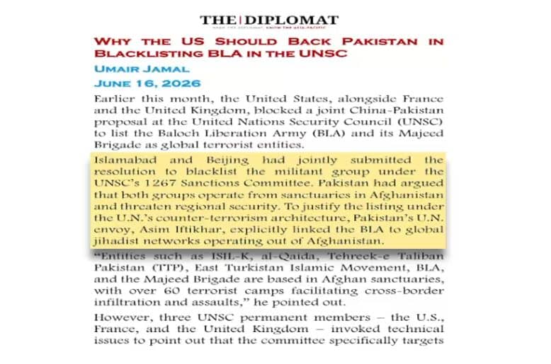 The Diplomat BLA