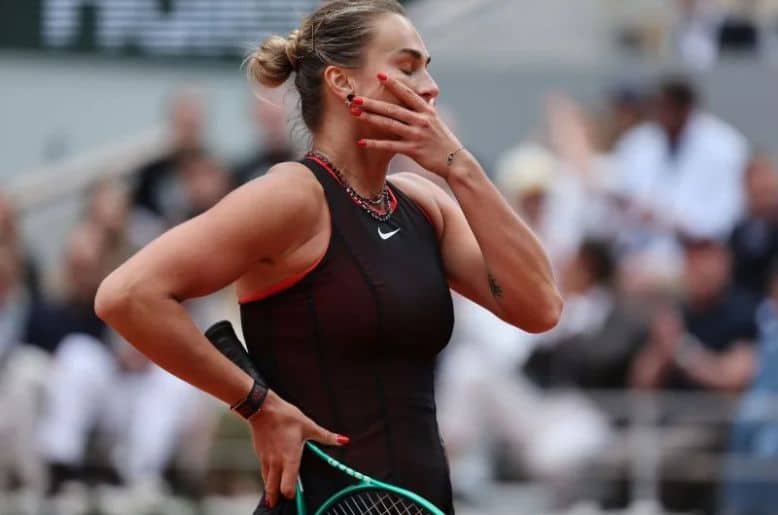Top player Aryna Sabalenka out of the French Open after suffering shocking defeat