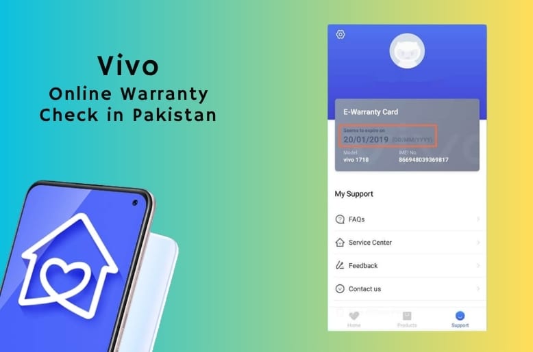 Vivo Online Warranty Check in Pakistan
