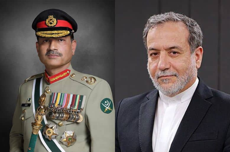 abbas araghchi asim munir, iran israel attack