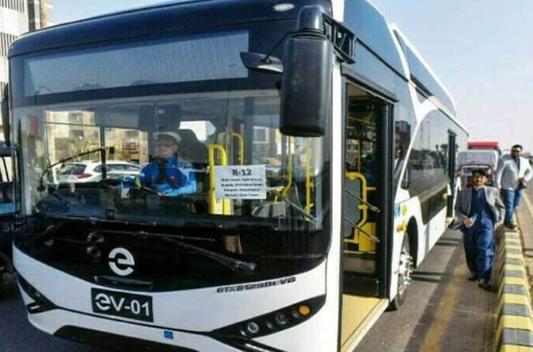 Karachi electric bus service