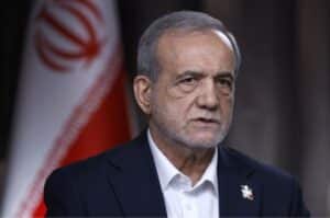 Iranian President Masoud Pezeshkian