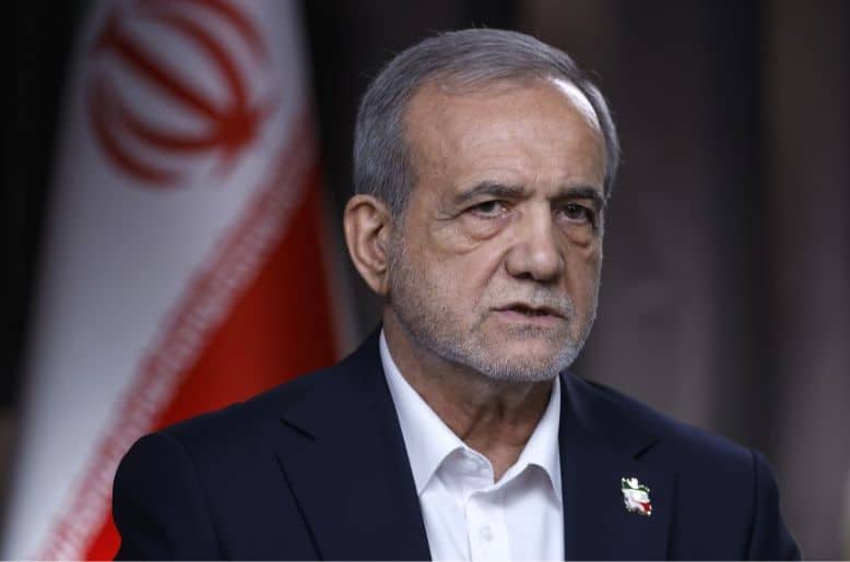Iranian President Masoud Pezeshkian