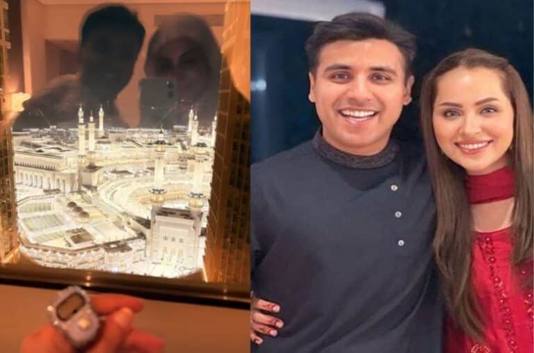 Nimra Khan performs Umrah
