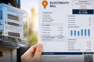 electricity bill format, new electricity bill format