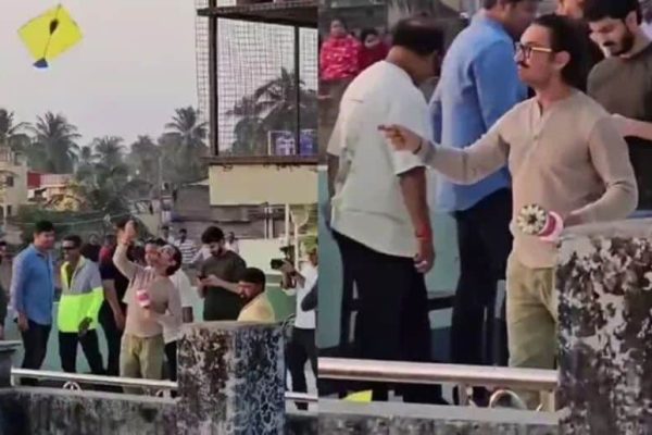 Is Bollywood actor Aamir Khan also celebrating Basant?