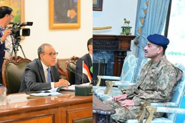 Field Marshal Asim Munir, Egypt’s FM Talk About Defence, Security Ties