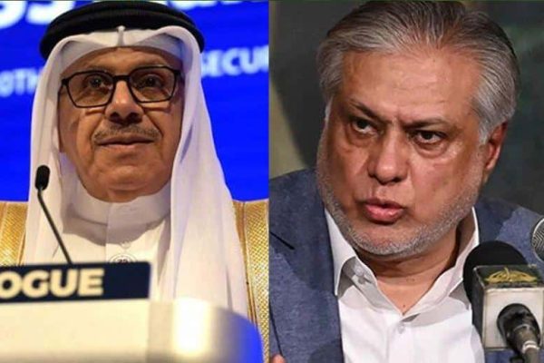 Bahrain FM appreciates Pakistan’s role in Middle East peace efforts