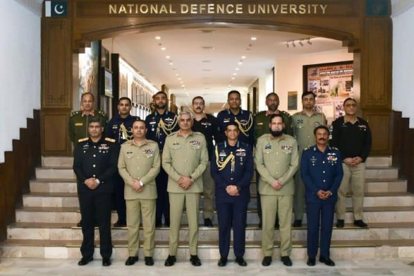 Bangladesh Air Force chief visits National Defence University Islamabad
