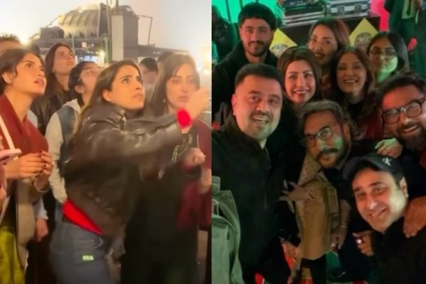Sajal Ali and other Karachi-based celebs arrive in Lahore for Basant