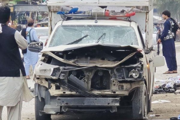 Bomb explosion targets police vehicle in KP