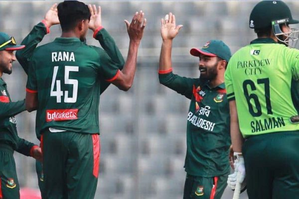 Bangladesh thrash Pakistan by 8 wickets in 1st ODI of series  
