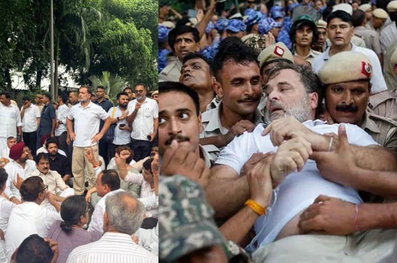 Delhi police arrest India’s opposition leader Rahul Gandhi
