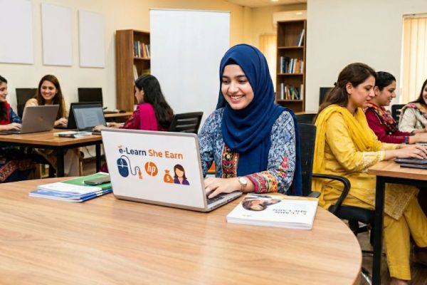 New ‘E-Learn She Earn’ program announced for Punjab women