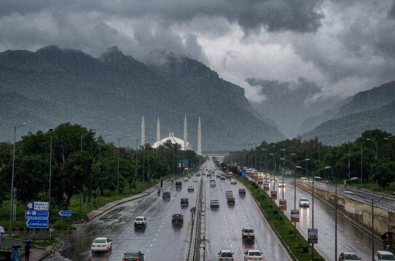 Evening rain expected in Islamabad todayEvening rain expected in Islamabad today