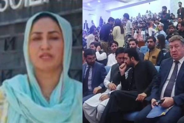 Fascist KP government bars female journalist from covering Sohail Afridi’s event