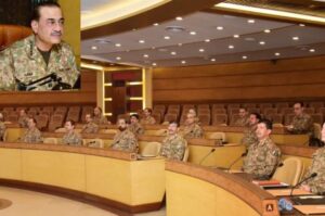 Field Marshal Asim Munir chairs Corps Commanders' Conference at GHQ