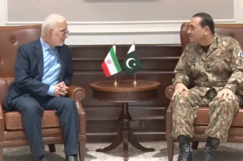 Field Marshal Asim Munir meets Iranian Interior Minister
