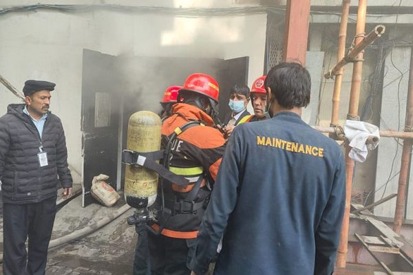Fire in Lahore Gulberg hotel leaves one dead, five injured