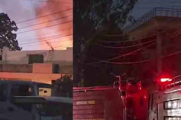 Fire erupts in Lahore warehouse, rescue operation in progress  