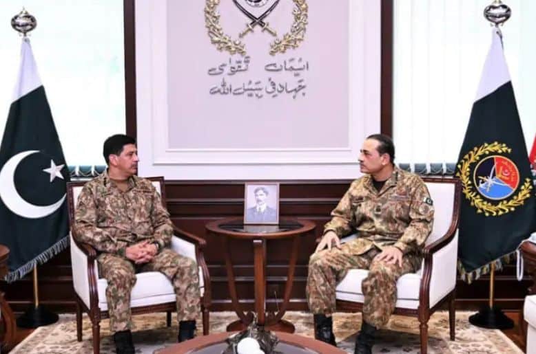 Gen Syed Aamer Raza meets Field Marshal after assuming CNSC