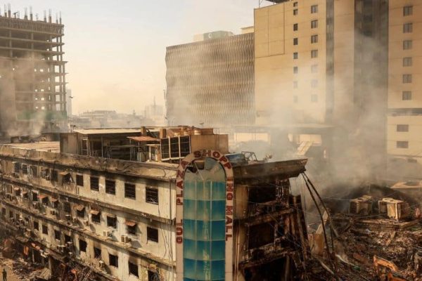 Death toll in Gul plaza fire rises to 30