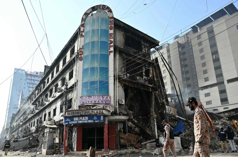 Gul Plaza fire