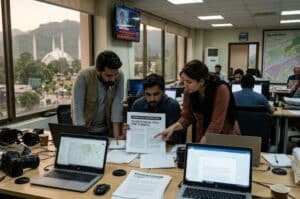 Foreign operatives approach Pakistani journalist for anti-army articles