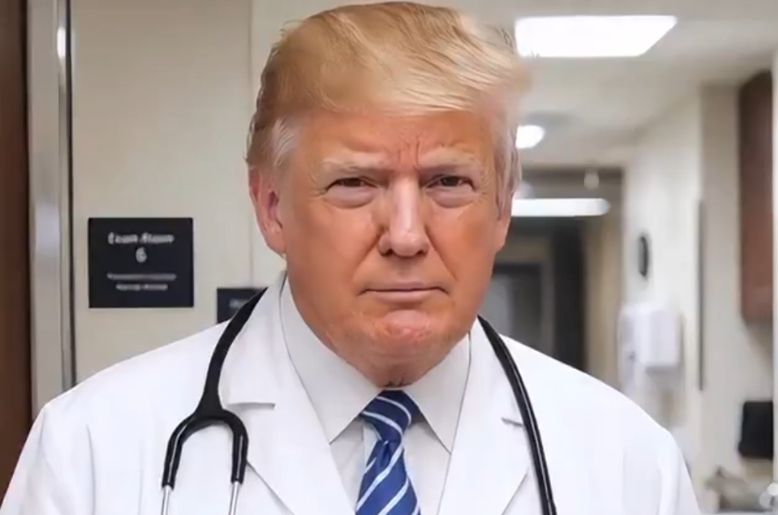 Trump becomes AI doctor
