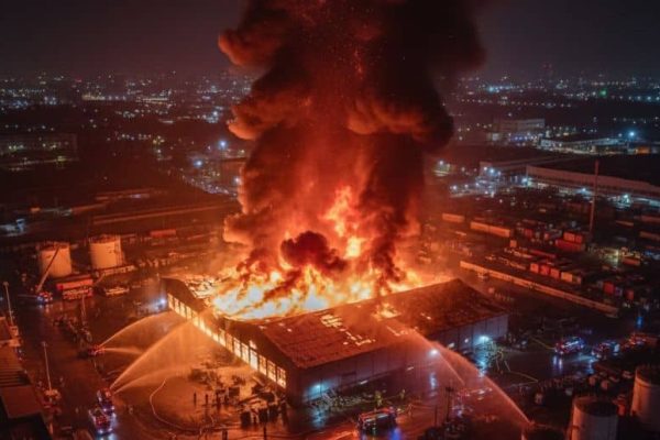 After Gul Plaza, another horrific fire erupts in Karachi