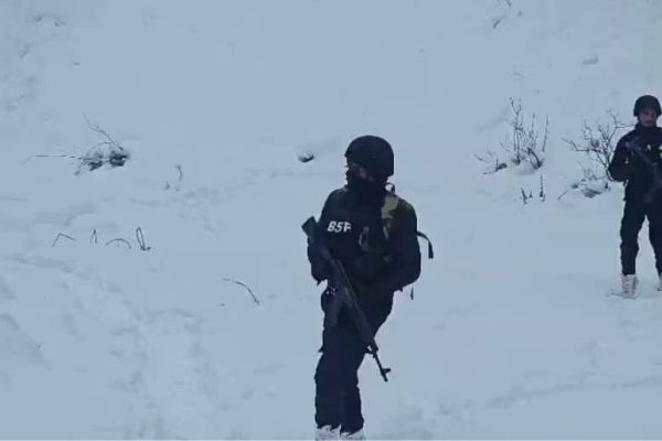 “Incredible camouflage”: India’s BSF trolled over black uniform on snow-covered LoC
