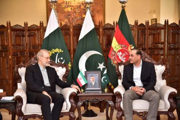 Iran’s SNSC Secretary Larijani meets Field Marshal Munir in Rawalpindi