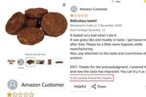 Cow dung cake review on Amazon India shocks internet