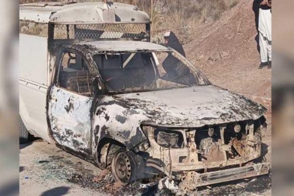 Five personnel martyred as terrorist attack police van in Karak