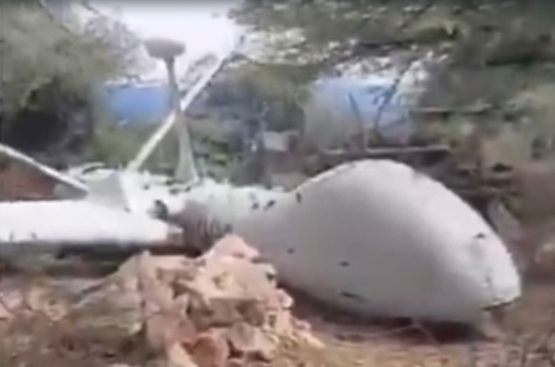 Israeli-made drone operated by Indian Navy crashes