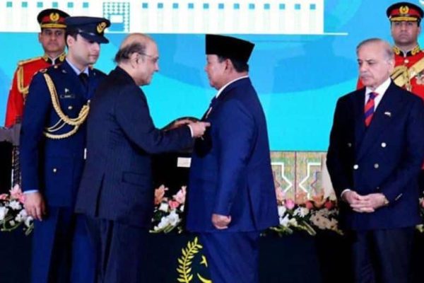 Indonesian President Visit: Awarded with Nishan-e-Pakistan
